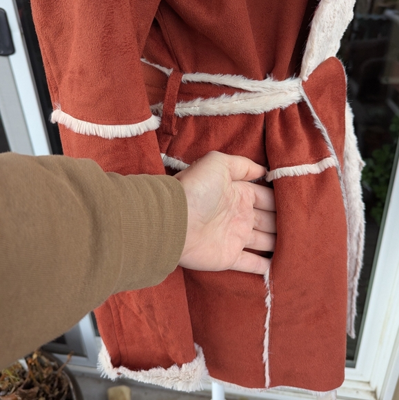 Fur wrap cardigan - Picture 7 of 12